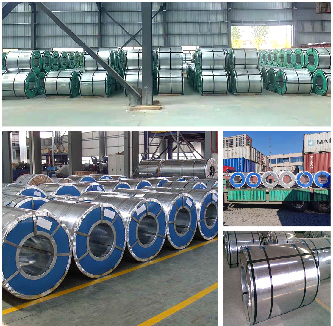 Cold rolled galvanized steel coil EN 10130-1999 DC04