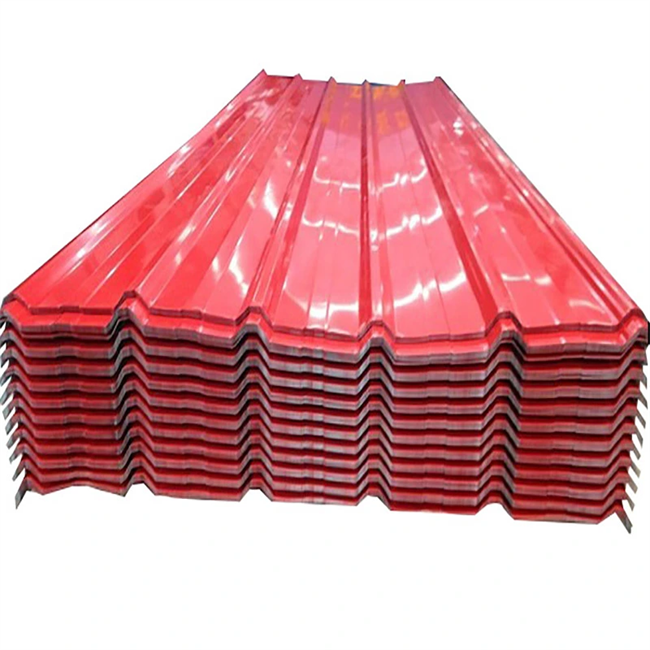 colorized corrugated roofing sheets