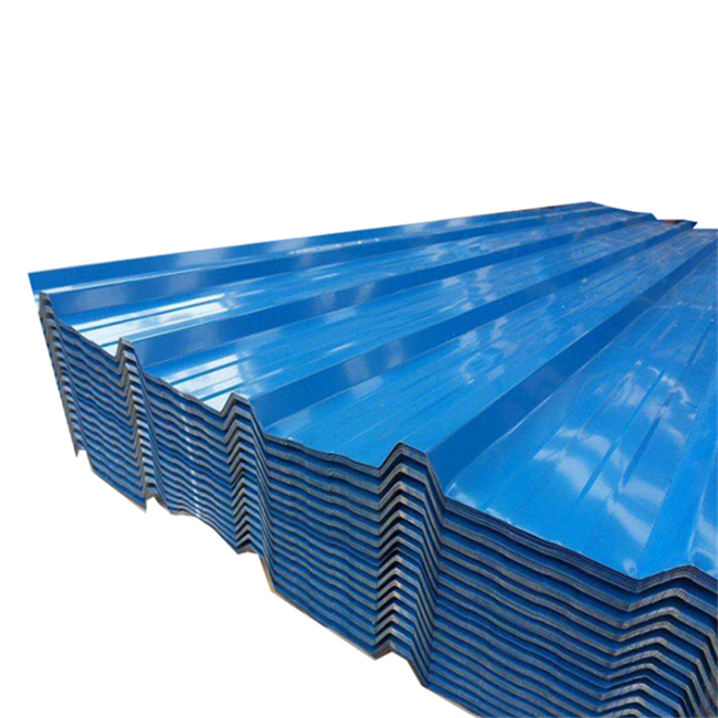 Color coated zinc corrugated roofing steel sheet