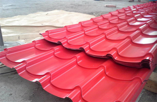 Galvanized corrugated color corrugated roofing steel