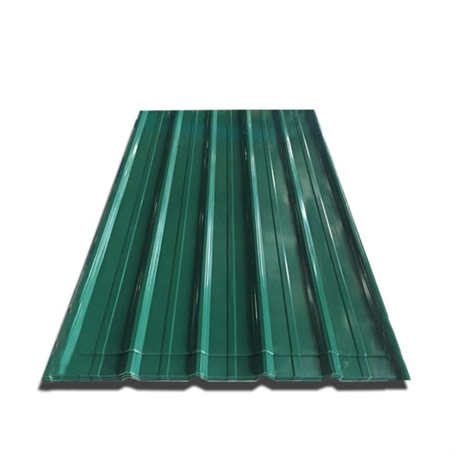 Corrugated galvanized roofing sheet