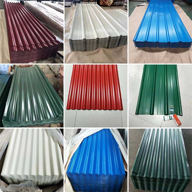 PPGI prepainted galvanized steel metal roofing sheet