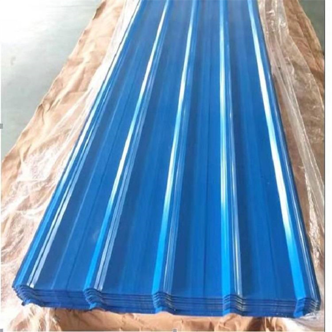 Zinc color coated corrugated