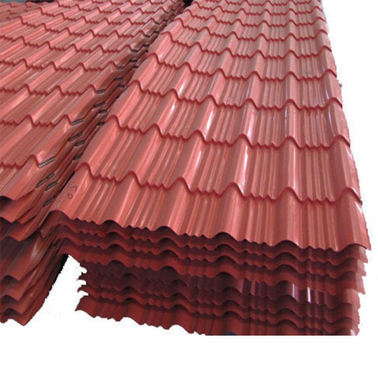 Galvanized color coated roofing sheet prepainted corrugated tata steel roof sheet price