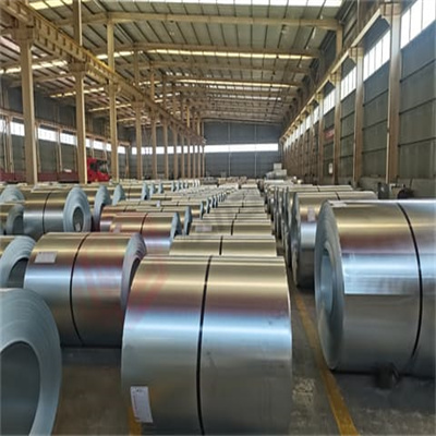 Galvanized carbon steel coil inventory