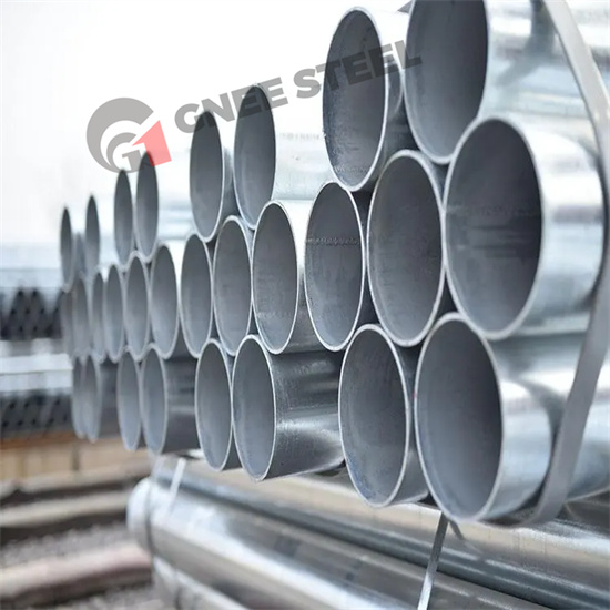 Galvanized steel pipe: guarantee service