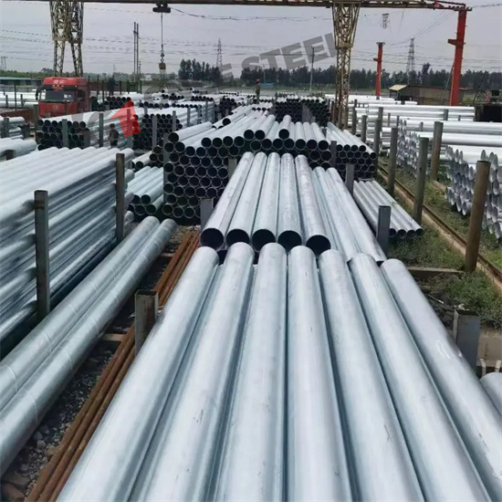 Galvanized steel pipe: Ensure the quality