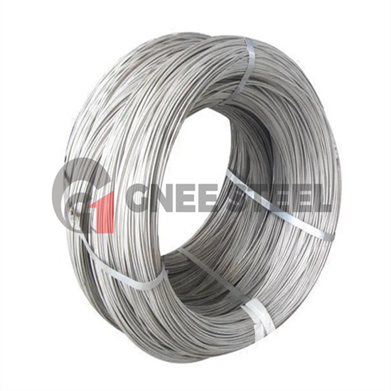 Corrosion resistant galvanized steel wire rope