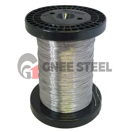 Corrosion resistant galvanized steel wire rope