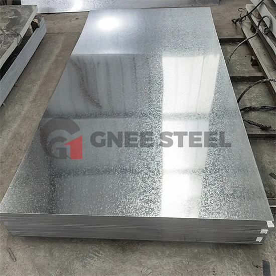 Galvanized steel sheet plates