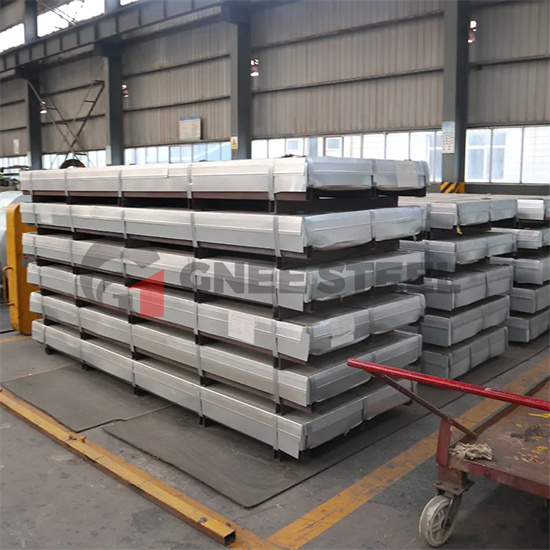 Galvanized steel sheet plates