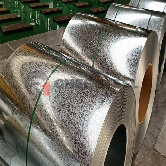 Coils of hot-dip galvanized seamless steel pipes