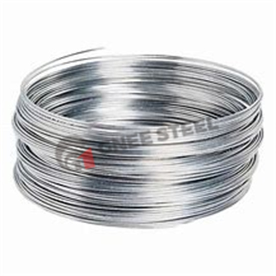 0.3mm 6.5mm ASTM 14 hot dipped galvanized steel wire
