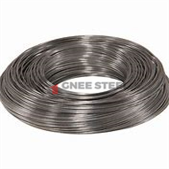 Galvanized oval wire