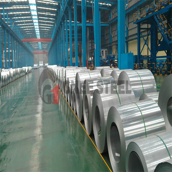 SGCC galvanised steel coils.