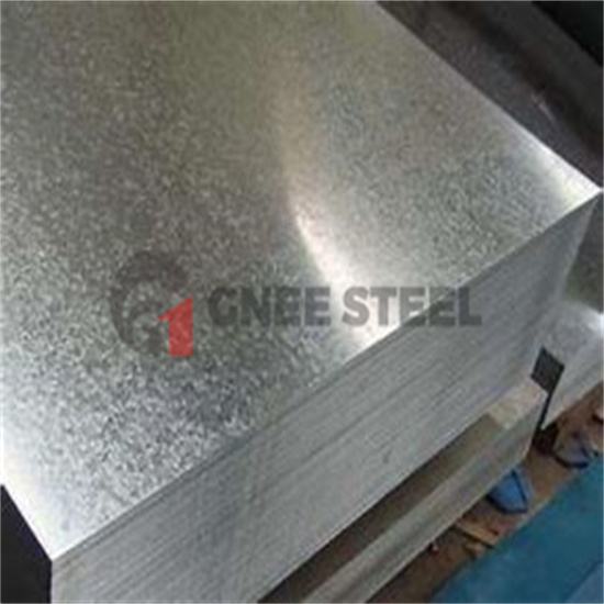 Galvanised steel sheet A653