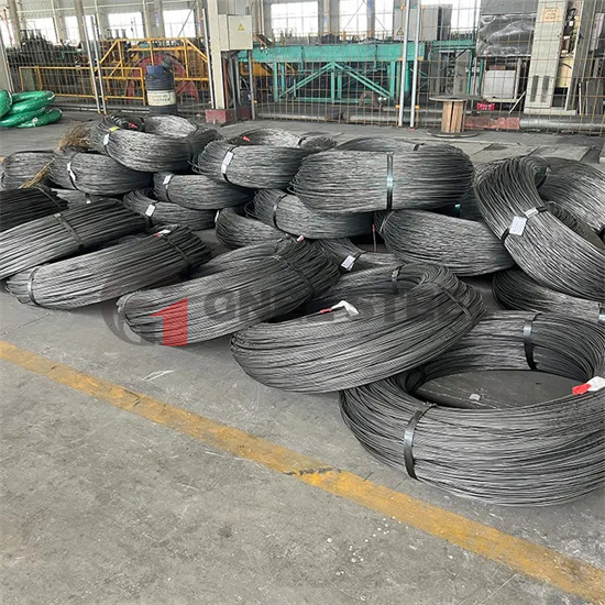 Galvanized wire for manufacturing nails