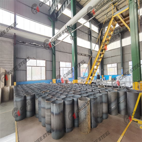Packing of hot-dipped galvanized steel