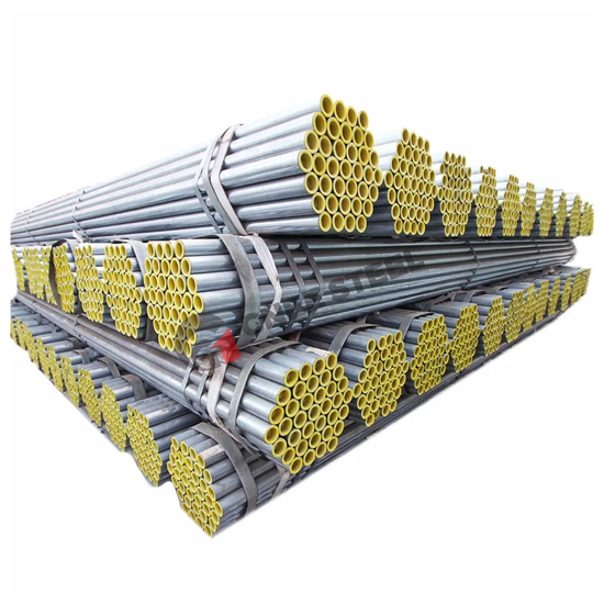 Q235 material galvanized seamless steel pipe