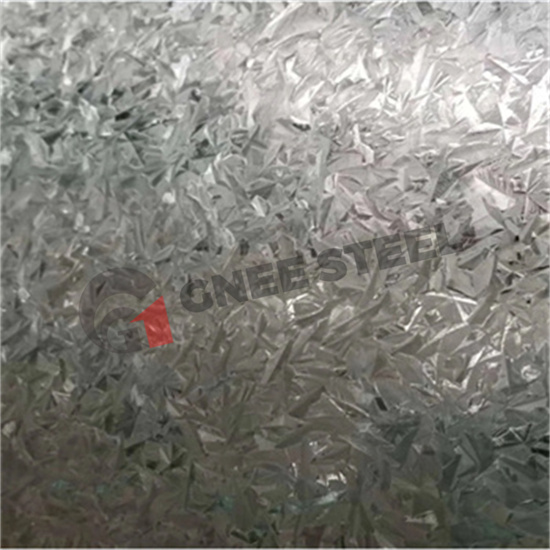 Long-lasting galvanized steel plate