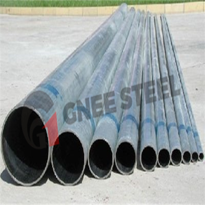 Corrosion resistant galvanized steel pipes for pipelines