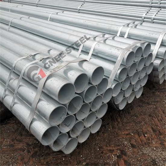 Hot dipped galvanized steel pipe for construction