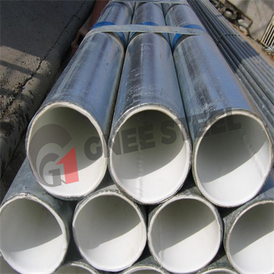 Large diameter galvanized steel culvert pipe