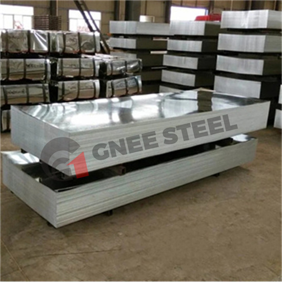 Galvanized steel for outdoor applications
