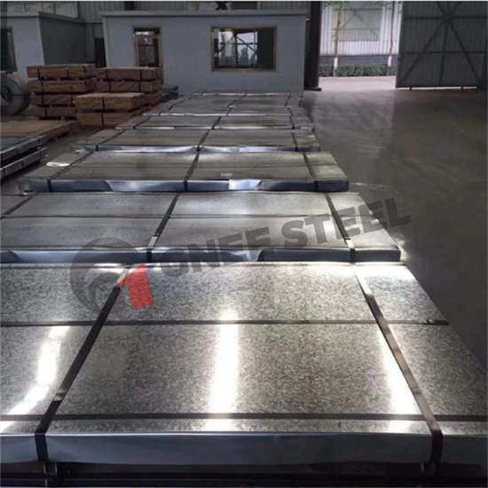 Galvanized steel for agricultural equipment