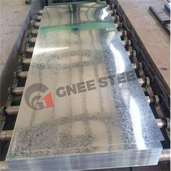 Galvanized steel sheet for building engineering