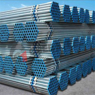 Galvanized steel pipes used street lighting poles